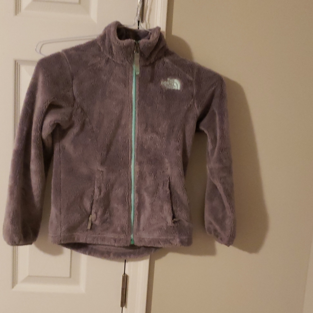 The noth face coat for girls